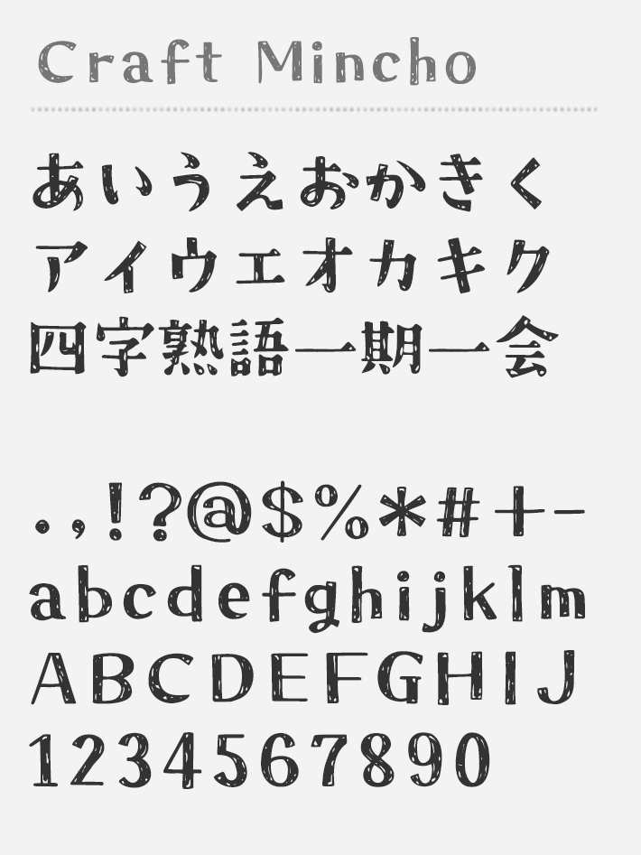 Japanese Typographic Symbols
